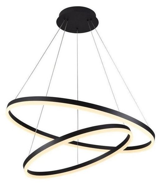 LED Stmívatelný lustr na lanku LED/100W/230V 3000-6500K + dálkové ovládání