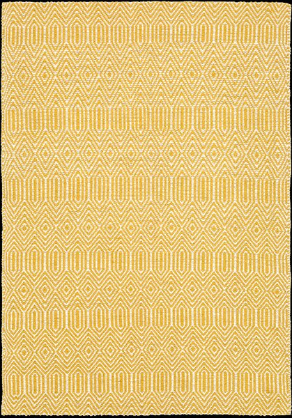 Makro Abra Moderní kusový koberec Sloan Mustard hořčicový Rozměr: 66x200 cm