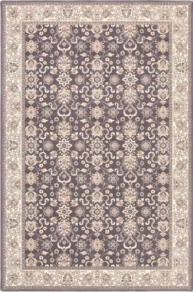 Agnella vlněný koberec Isfahan Kantabria Antracitový Rozměr: 160x240 cm