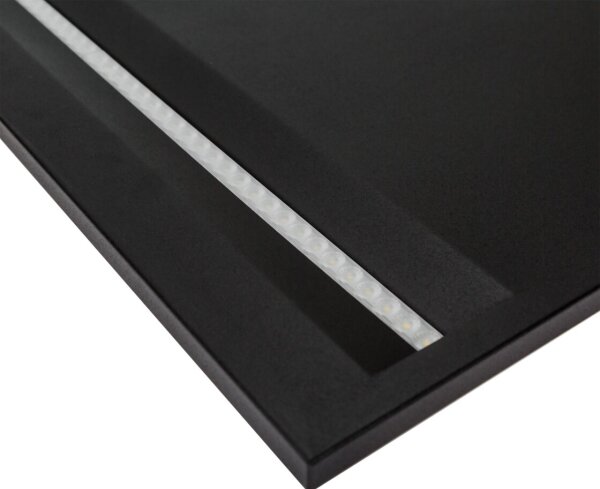 LED Panel ALGINE LED/44W/230V 60x60 cm 4000K UGR<16 černá