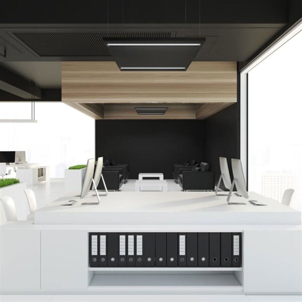 LED Panel ALGINE LED/44W/230V 60x60 cm 4000K UGR<16 černá