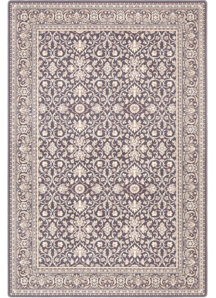 Agnella vlněný koberec Isfahan Salamanka Antracitový Rozměr: 160x240 cm