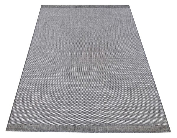 Makro Abra Kusový koberec sisalový oboustranný ZARA 14 šedý Rozměr: 80x150 cm