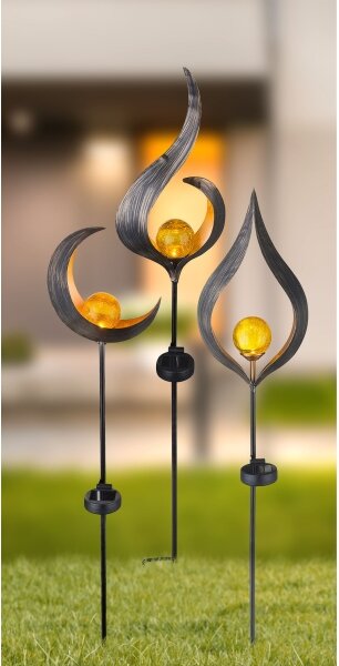 Globo 33465 - LED Solární svítidlo SOLAR LED/0,02W/3V 600mAh IP44 bronz
