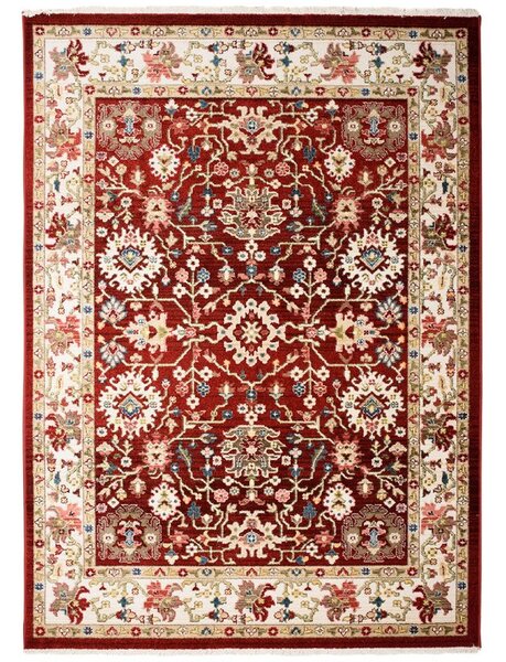 Makro Abra Kusový koberec RIVOLI EF52B Klasický červený Rozměr: 160x225 cm
