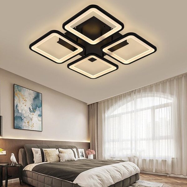 LED Stmívatelný přisazený lustr LED/85W/230V 3000-6500K + DO