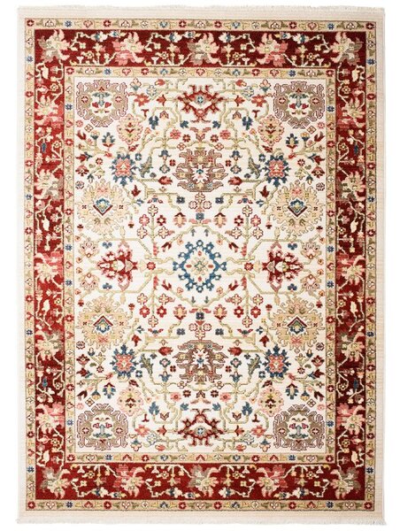Makro Abra Kusový koberec RIVOLI EF52C Klasický krémový Rozměr: 120x170 cm