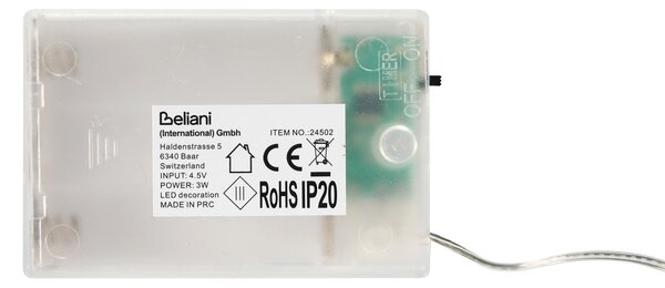 Vánoční dekorace LED GRINDAVIK Sob 97 cm Přírodní
