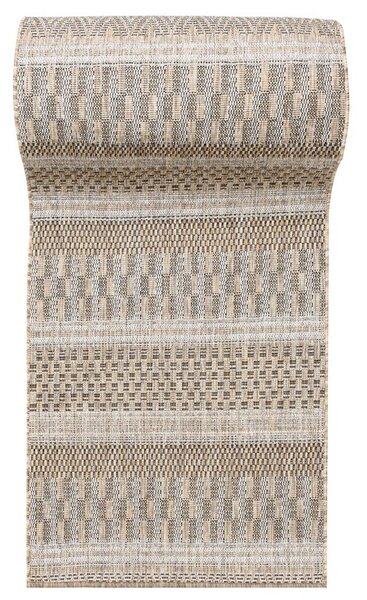 Makro Abra Běhoun Sisal MELISSA KF85A hnědý béžový Šíře: 70 cm