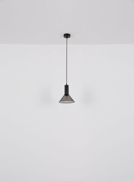 Globo 15648H1 - Lustr na lanku JEDD 1xE27/60W/230V černá