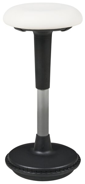 Balanční stolička ESTELL Umělá kůže Bílá