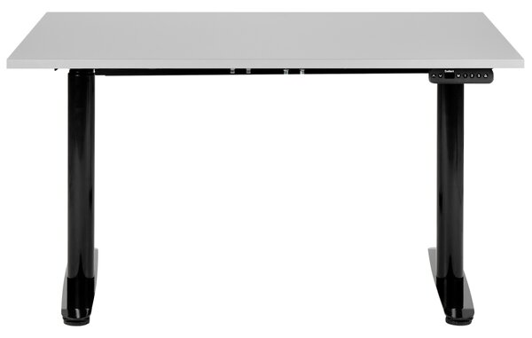 Elektricky výškově nastavitelný pracovní stůl DESTINAS Šedá/Černá 120 cm 72 cm
