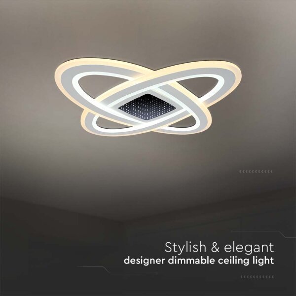 LED Stmívatelné stropní svítidlo LED/130W/230V 3000-6500K + DO