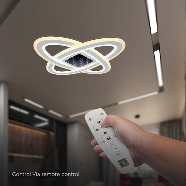 LED Stmívatelné stropní svítidlo LED/130W/230V 3000-6500K + DO
