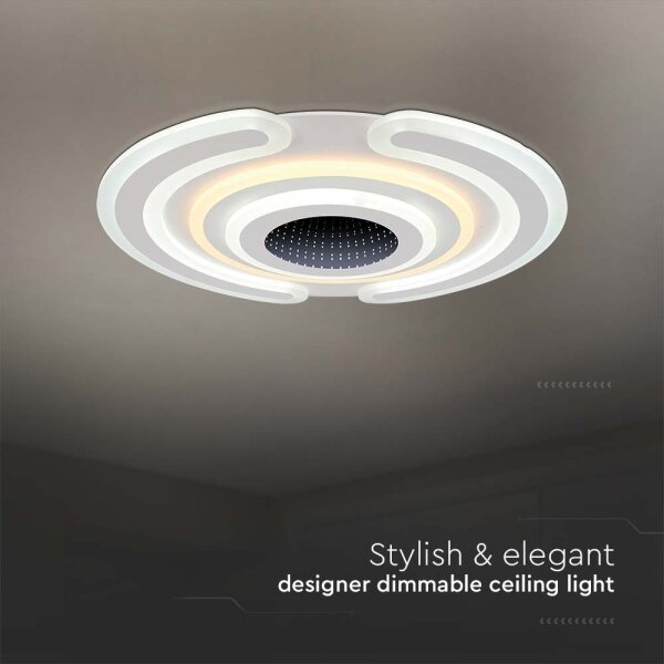 LED Stmívatelné stropní svítidlo LED/95W/230V 3000-6500K + DO