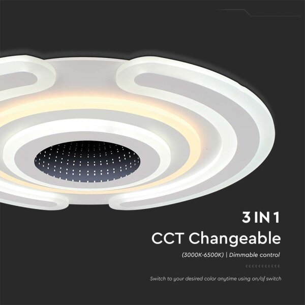 LED Stmívatelné stropní svítidlo LED/95W/230V 3000-6500K + DO