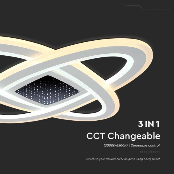 LED Stmívatelné stropní svítidlo LED/130W/230V 3000-6500K + DO