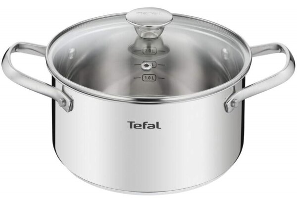 Tefal - Sada nádobí 10 ks COOK EAT nerez