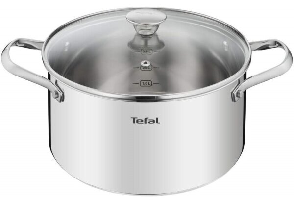 Tefal - Sada nádobí 10 ks COOK EAT nerez