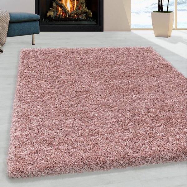 Ayyildiz Kusový koberec Sydney Shaggy 3000 rose - 60x110 cm