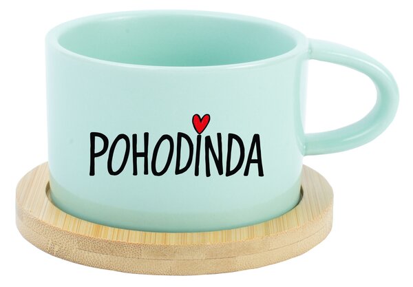 POHODINDA - mint hrníček makronka 200 ml