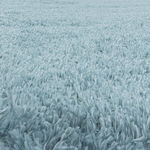 Ayyildiz, Kusový koberec Fluffy Shaggy 3500 blue, 60x110, modrá, ložnice
