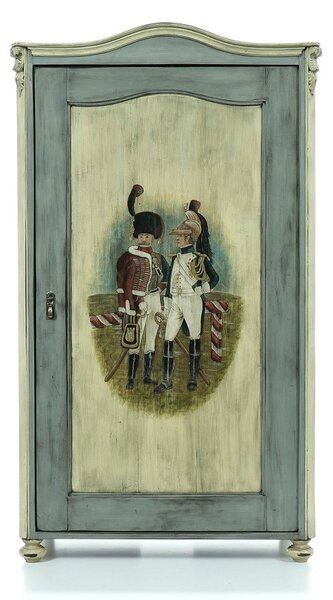 Malovaná skříň - Když jsem já vojákoval