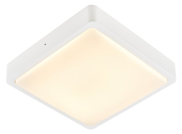 SLV 1003451 Ainos, stropní svítidlo se senzorem, LED 18W 3000/4000K, bílá, 30x30cm, IP65