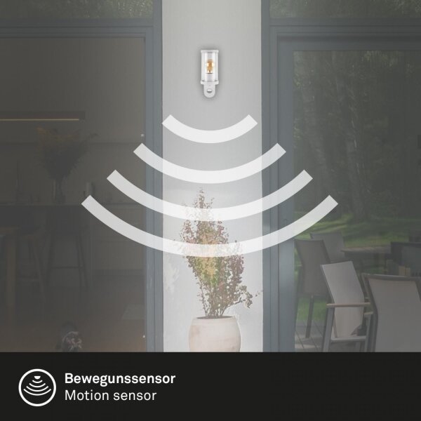Briloner 3628-016 - Venkovní nástěnné svítidlo 1xE27/12W/230V IP44 bílá