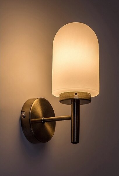 Rabalux 71060 - Koupelnové nástěnné svítidlo ZENKAI 1xE14/10W/230V IP44 bronz