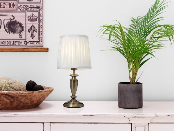 Cottex B1099A - Stolní lampa INEB 1xE14/40W/230V bronzová