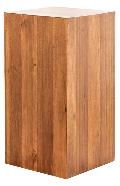 Odkládací panel COLUMNA BROWN 50 CM masiv akácie Nábytek | Doplňkový nábytek | Odkládací stolky