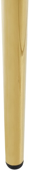 Jídelní stůl MULGA Mramor/Zlatá 120 cm 70 cm Bezpečnostní sklo