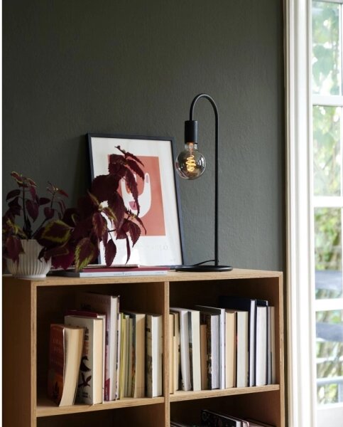 Nordlux - Stolní lampa PACO 1xE27/25W/230V černá