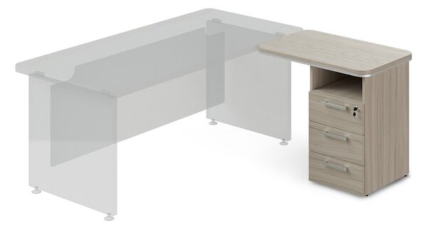 Lenza přístavný kontejner Wels 90 x 55 cm Barva: Akát světlý