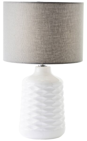 Brilliant - Stolní lampa ILYSA 1xE14/40W/230V bílá/šedá
