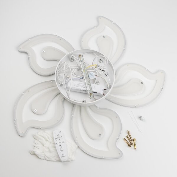 Brilagi - LED Stmívatelný přisazený lustr TWIST LED/125W/230V 3000-6500K + DO