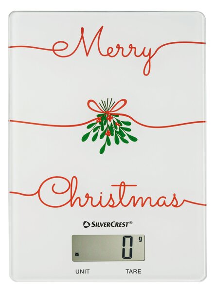 Silvercrest® Digitální kuchyňská váha SKW 5 C1 (Merry Christmas) (100395168002)