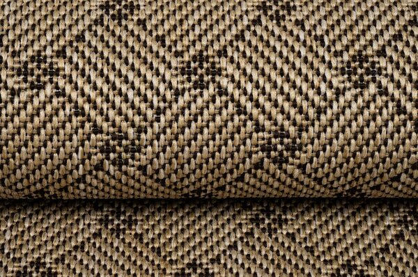 Makro Abra Běhoun venkovní Sisal CORDA 1017 1 424 béžový hnědý Šíře: 70 cm