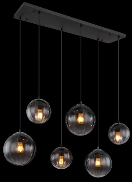 Globo 15216-6 - Lustr na lanku DALLERTA 6xE27/60W/230V