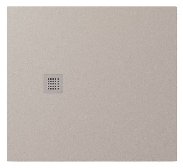 Polysan Polysan, TRENECA sprchová vanička z litého mramoru s možností úpravy rozměru 110x100cm, béžová matná, 84312.81