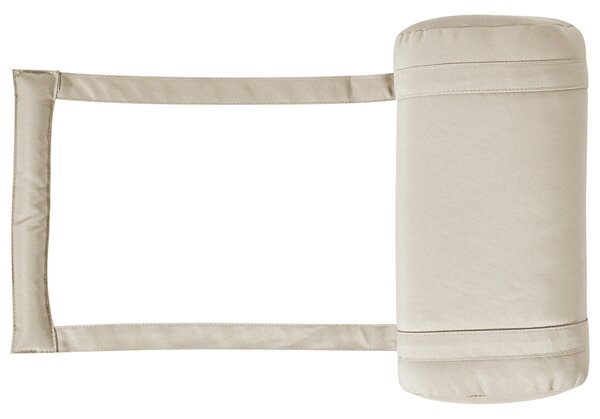 Sada 6 polstrů na opěradlo/sedadlo JAVA/AMANTEA PREMIUM 50 x 71 cm Taupe