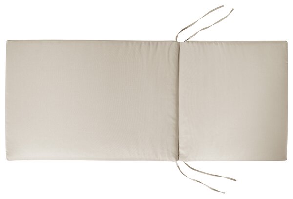 Sada 6 polstrů na opěradlo/sedadlo JAVA/AMANTEA PREMIUM 50 x 71 cm Taupe