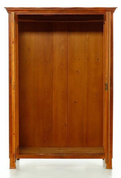 Dvoudveřová třešňová intarzovaná skříň - Biedermeier