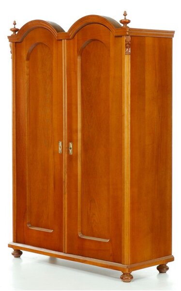 Dvoudveřová jasanová šatní skříň