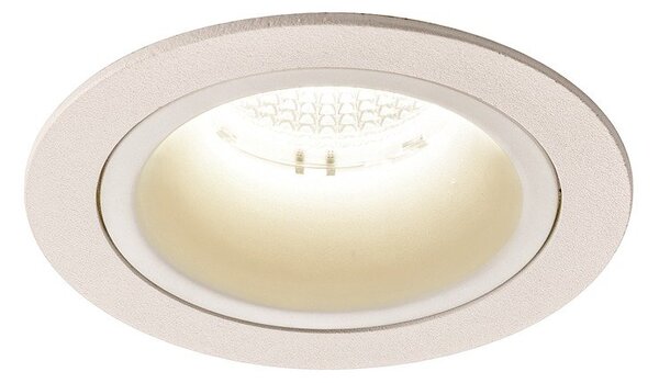 LA 1003905 NUMINOS® DL M vnitřní LED zápustné stropní svítidlo bílá/bílá 4000 K 40° včetně listových pružin - BIG WHITE (SLV)
