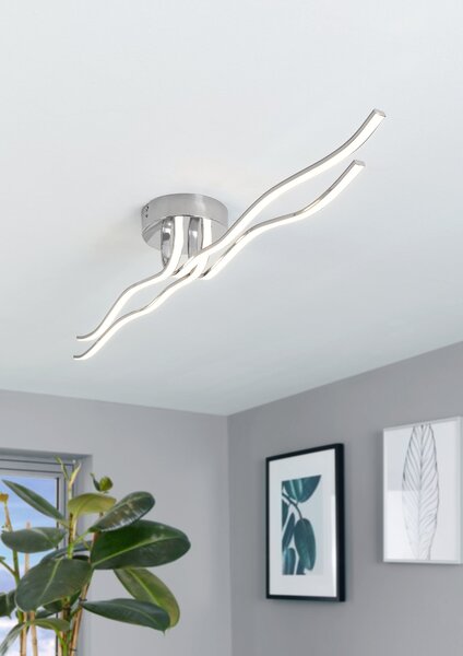 Eglo 31996 RONCADE - LED stropní moderní lustr 40W, 116cm (Stropní moderní LED diodové svítidlo 40W, 3600 lm)