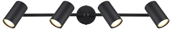 Globo 57914-4 - Bodové svítidlo ALLVI 4xGU10/25W/230V černá