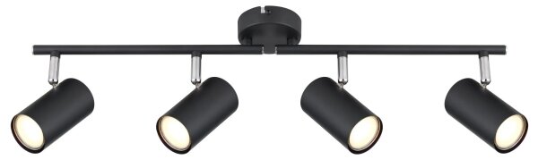 Globo 57914-4 - Bodové svítidlo ALLVI 4xGU10/25W/230V černá
