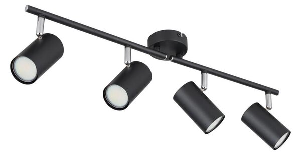 Globo 57914-4 - Bodové svítidlo ALLVI 4xGU10/25W/230V černá